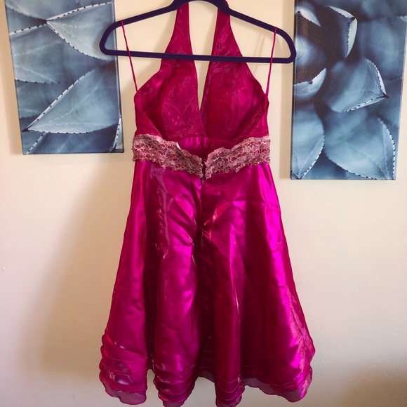 Beautiful Unique Pink Dress - Picture 3 of 4